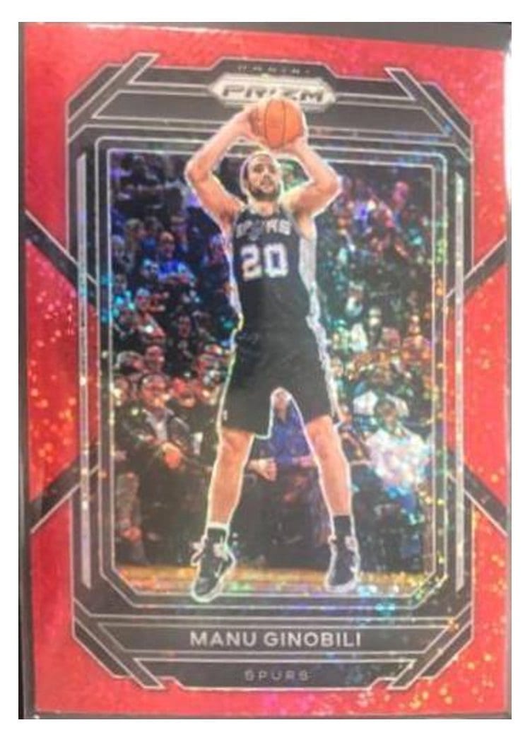 2022-23 Panini Prizm Base Set Manu Ginobili #296 card