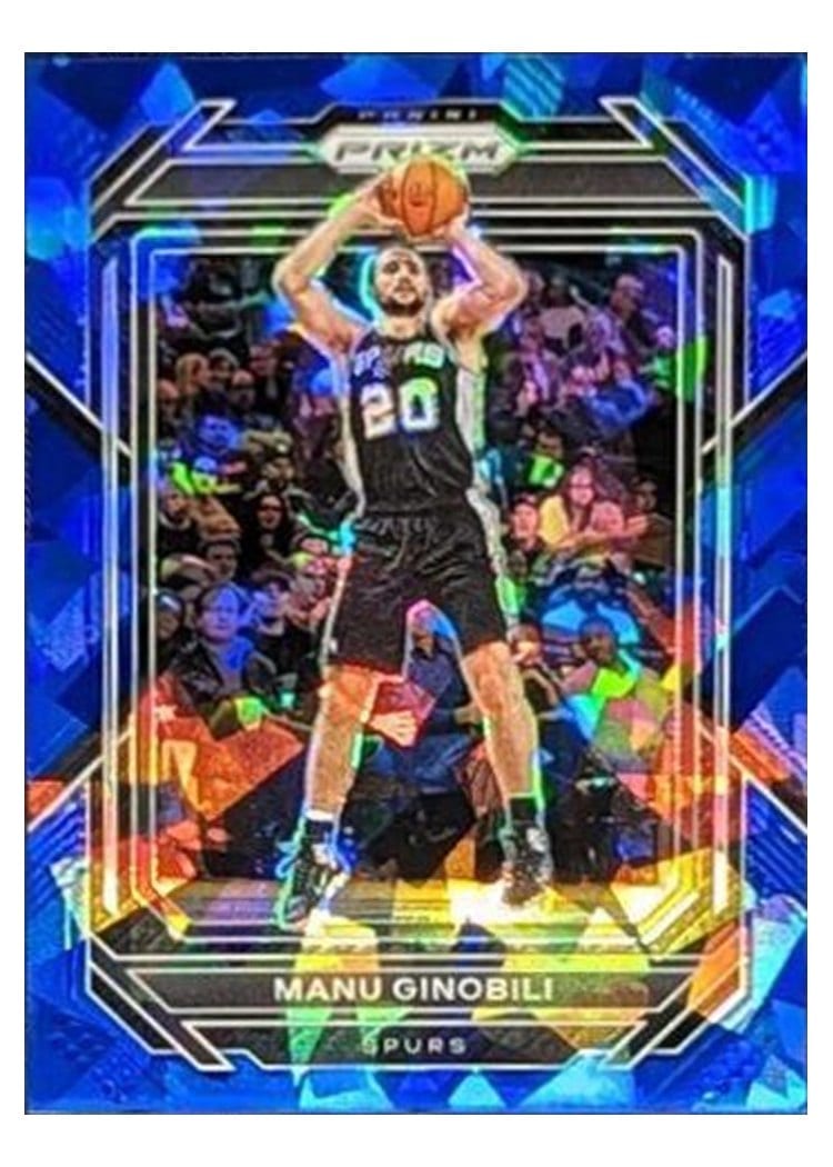 2022-23 Panini Prizm Base Set Manu Ginobili #296 card