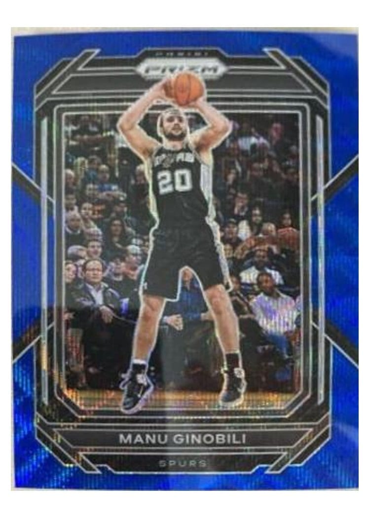 2022-23 Panini Prizm Base Set Manu Ginobili #296 card