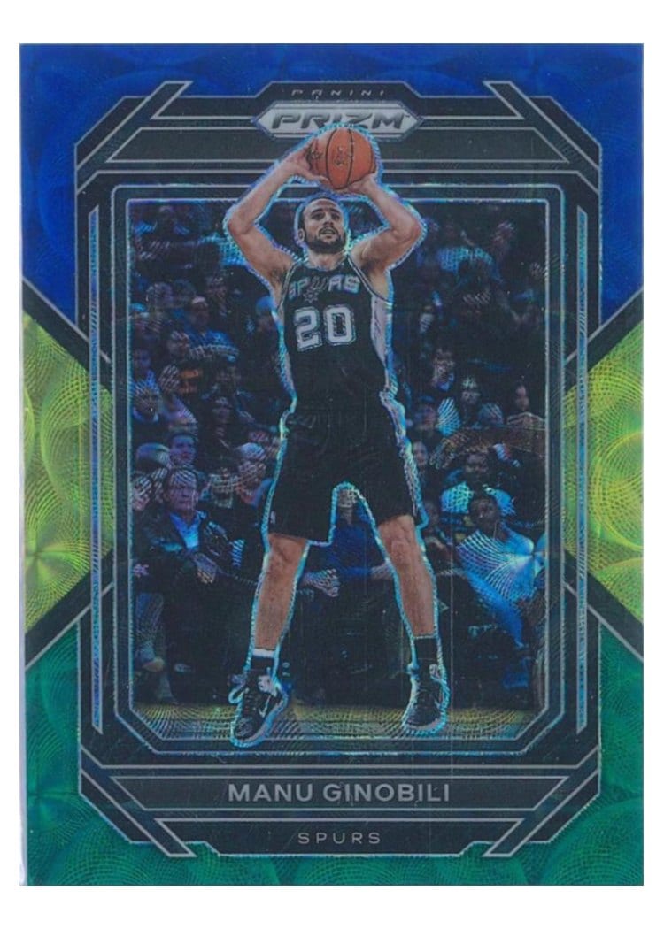 2022-23 Panini Prizm Base Set Manu Ginobili #296 card