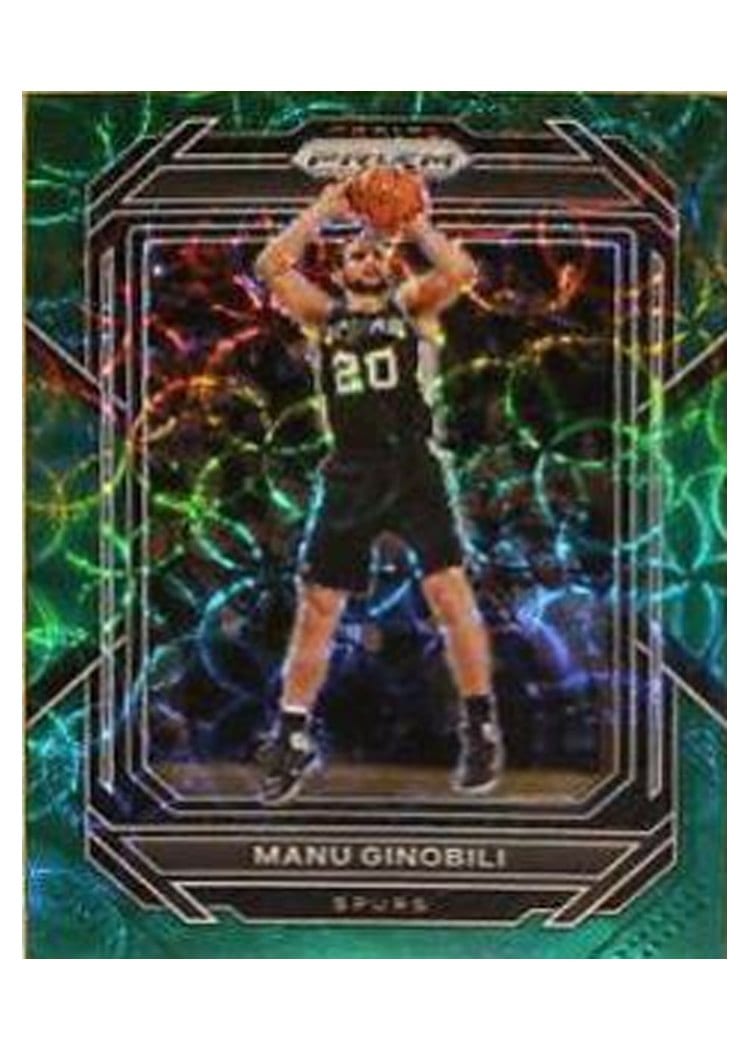 2022-23 Panini Prizm Base Set Manu Ginobili #296 card