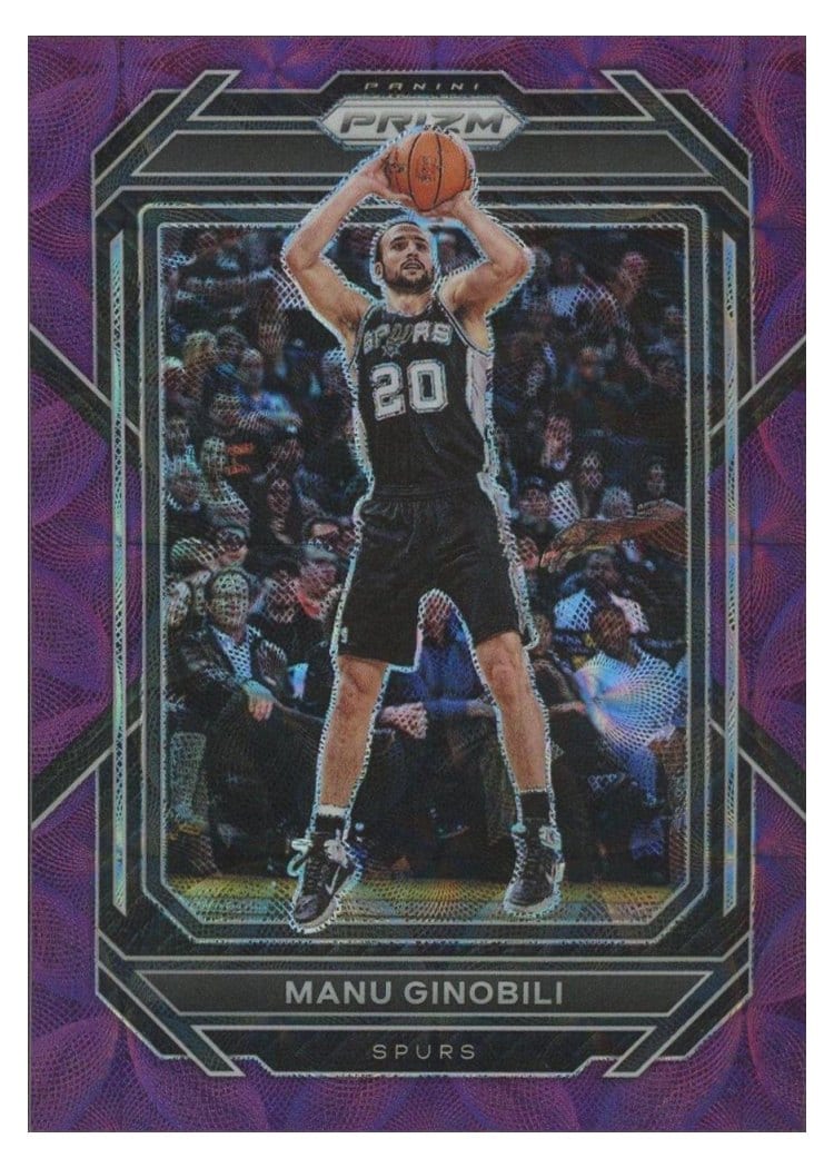 2022-23 Panini Prizm Base Set Manu Ginobili #296 card
