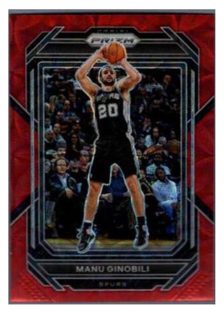 2022-23 Panini Prizm Base Set Manu Ginobili #296 card