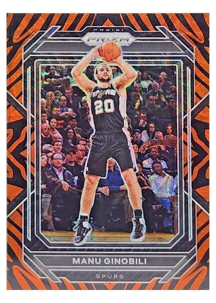 2022-23 Panini Prizm Base Set Manu Ginobili #296 card