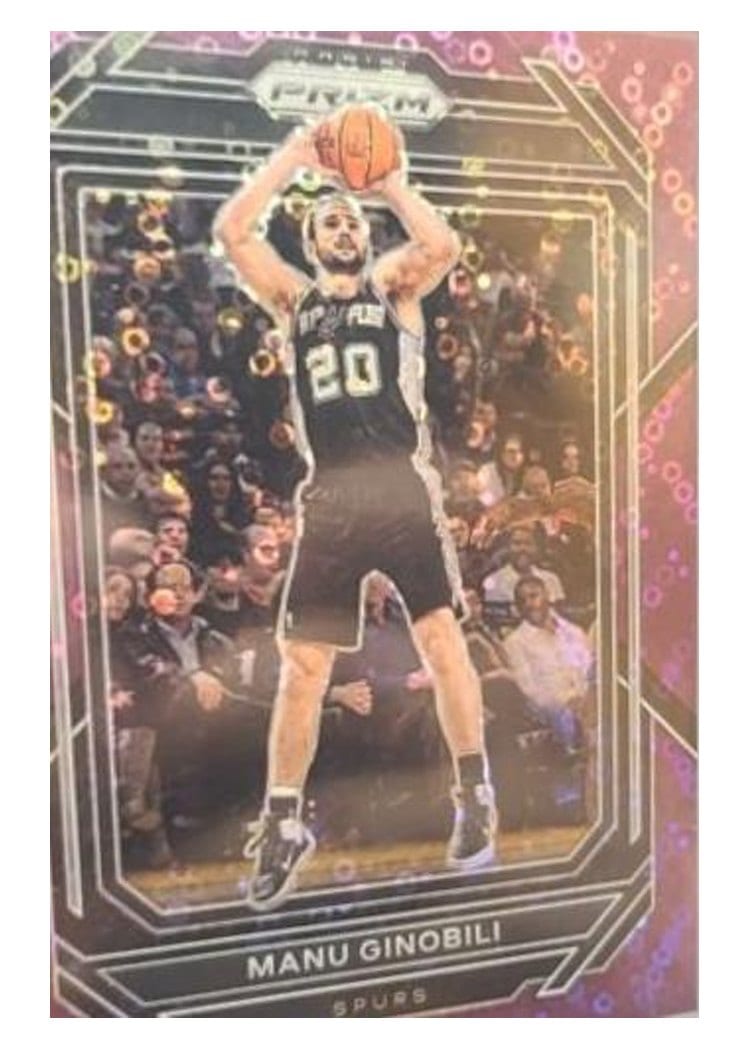 2022-23 Panini Prizm Base Set Manu Ginobili #296 card