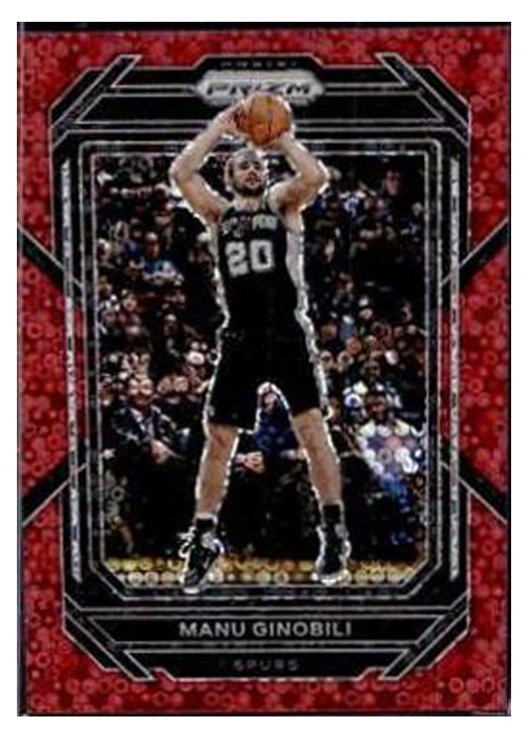 2022-23 Panini Prizm Base Set Manu Ginobili #296 card