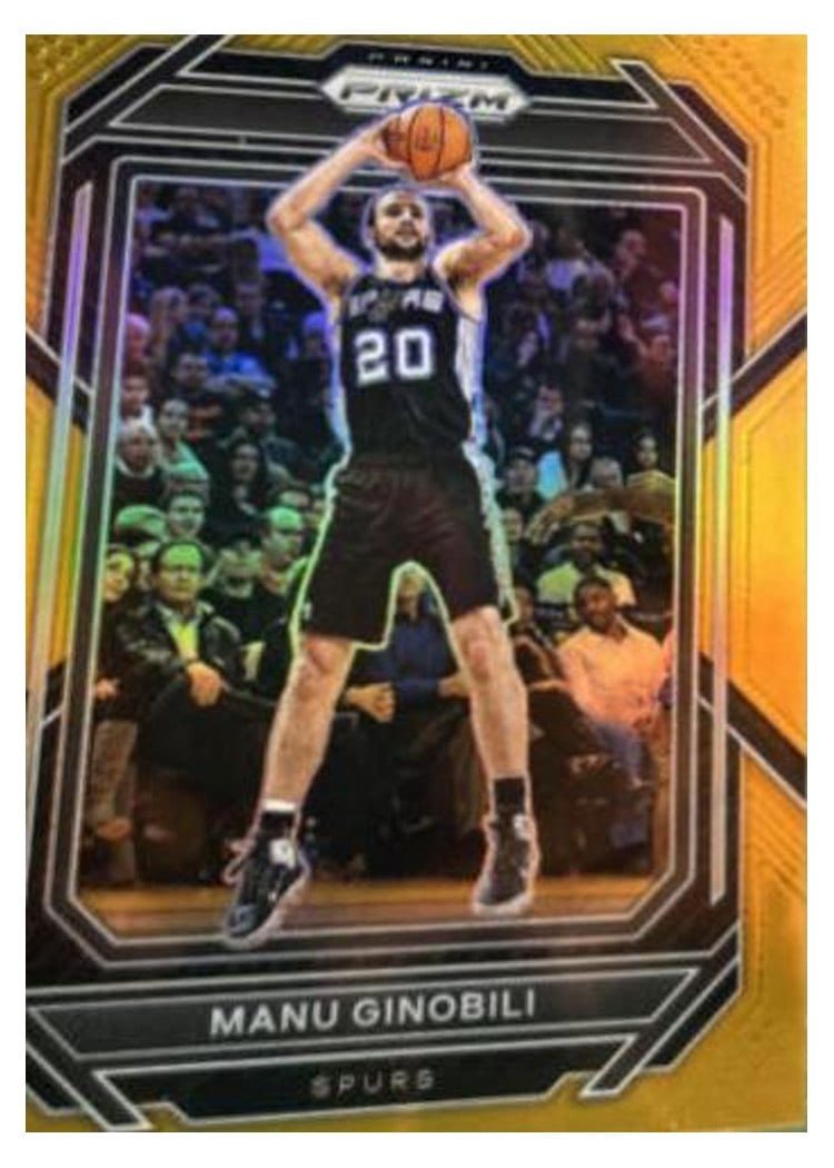 2022-23 Panini Prizm Base Set Manu Ginobili #296 card