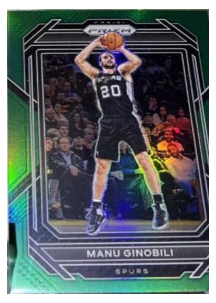 2022-23 Panini Prizm Base Set Manu Ginobili #296 card