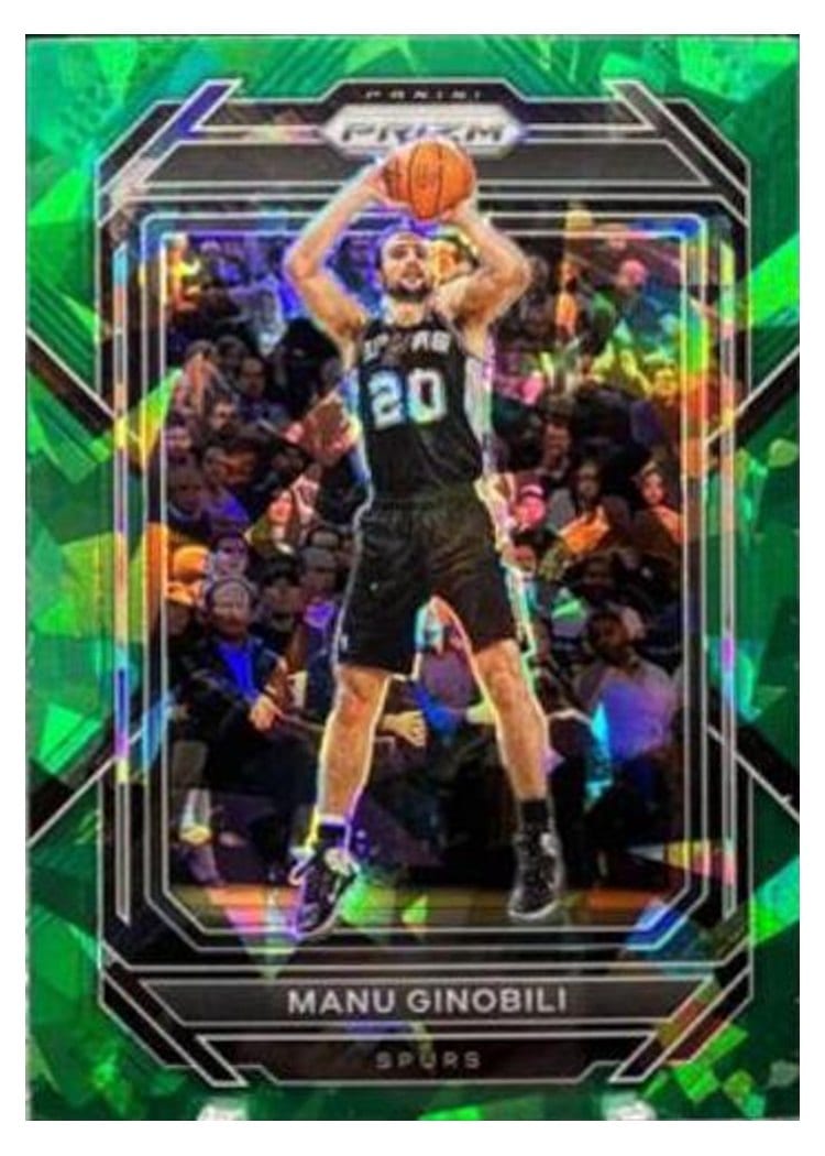 2022-23 Panini Prizm Base Set Manu Ginobili #296 card