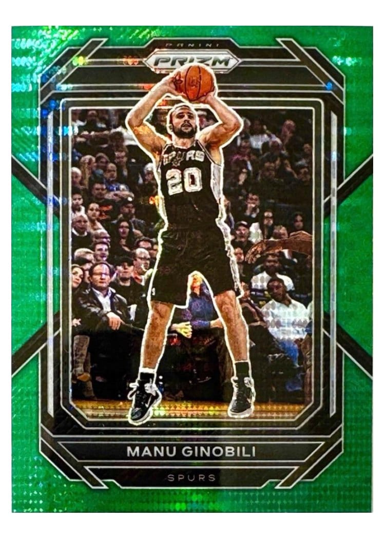 2022-23 Panini Prizm Base Set Manu Ginobili #296 card