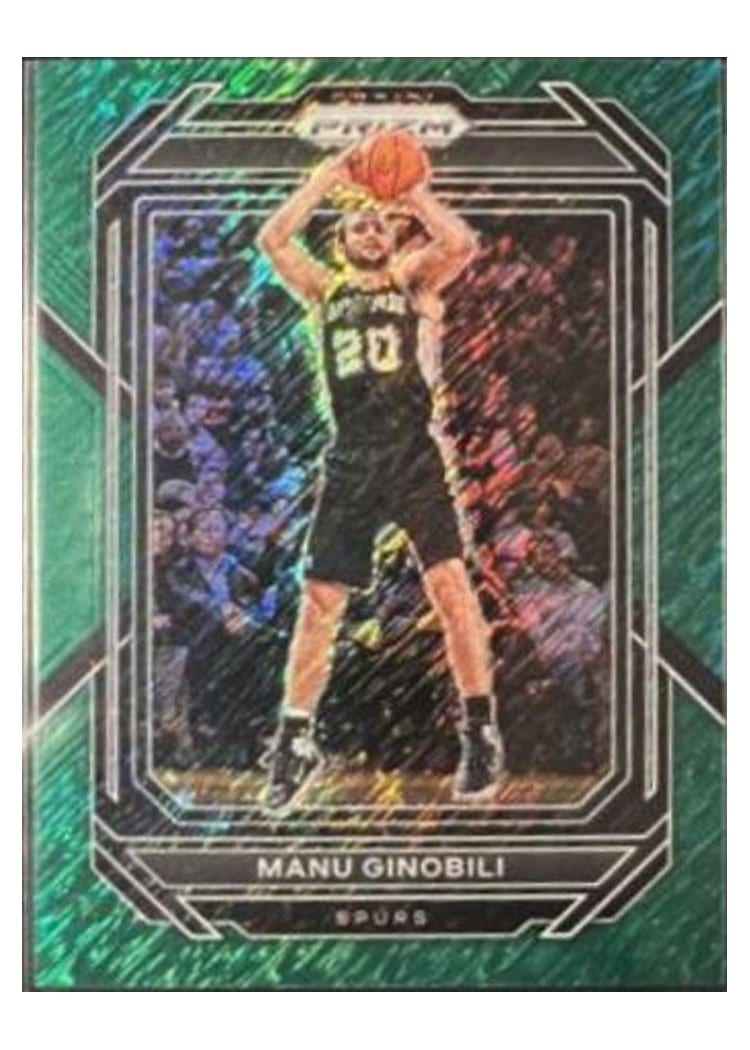 2022-23 Panini Prizm Base Set Manu Ginobili #296 card