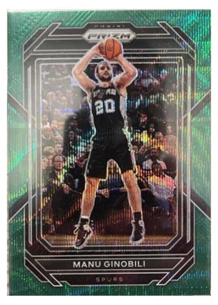 2022-23 Panini Prizm Base Set Manu Ginobili #296 card