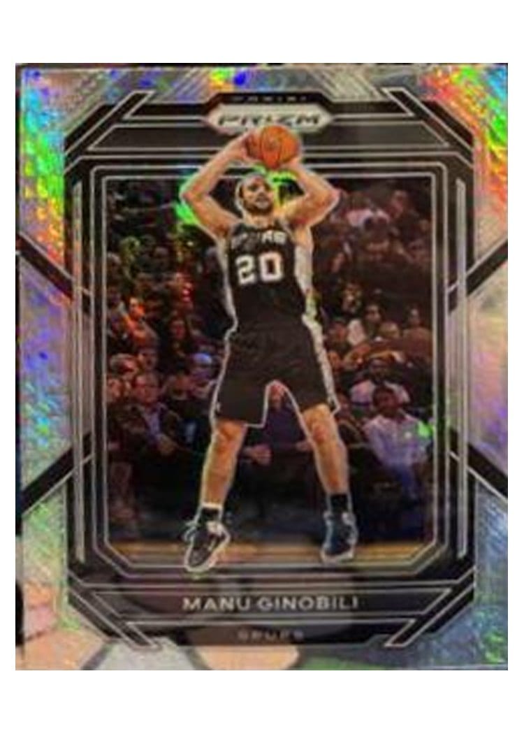 2022-23 Panini Prizm Base Set Manu Ginobili #296 card