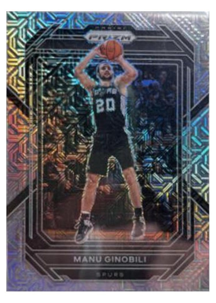 2022-23 Panini Prizm Base Set Manu Ginobili #296 card