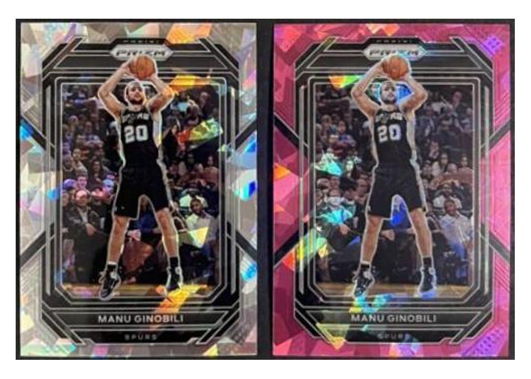 2022-23 Panini Prizm Base Set Manu Ginobili #296 card