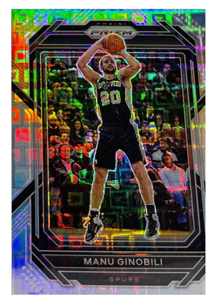 2022-23 Panini Prizm Base Set Manu Ginobili #296 card