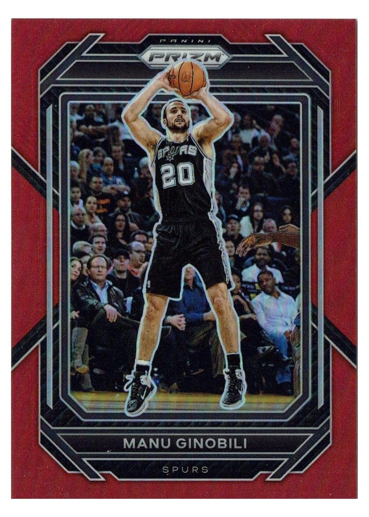 2022-23 Panini Prizm Base Set Manu Ginobili #296 card