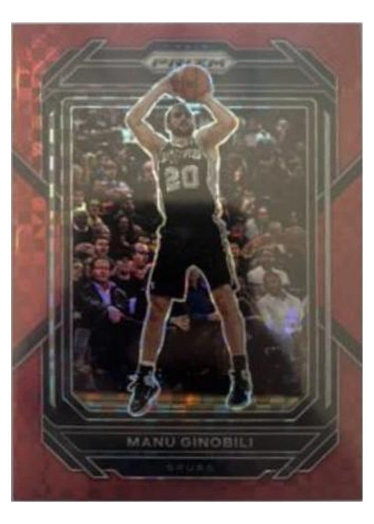 2022-23 Panini Prizm Base Set Manu Ginobili #296 card