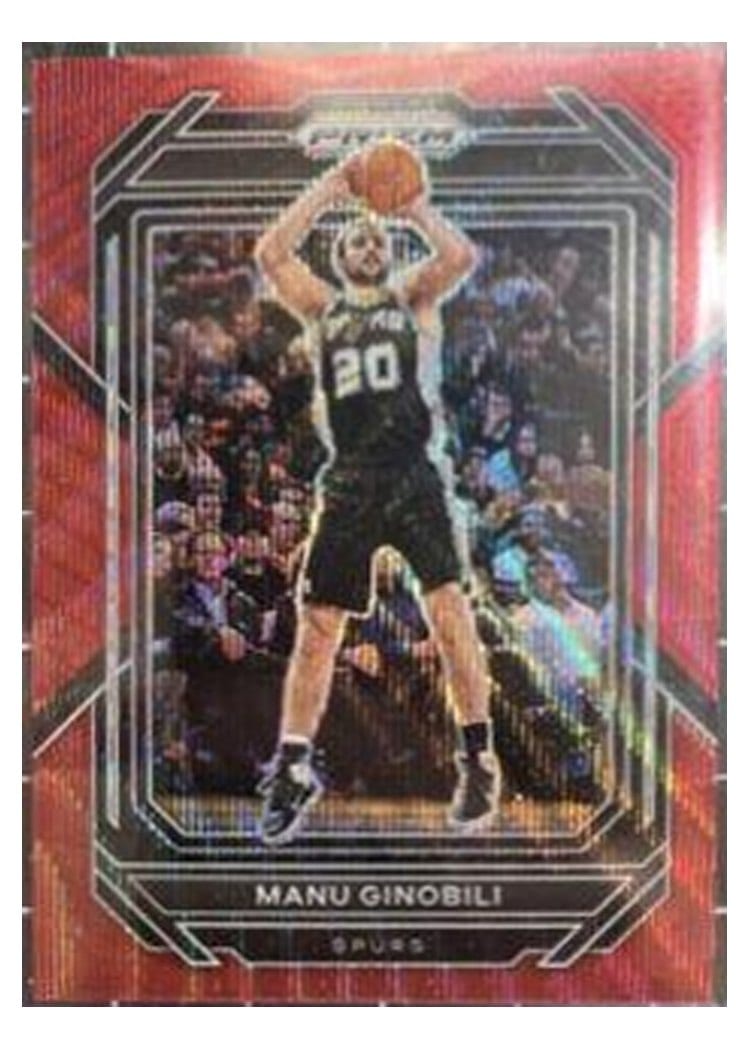 2022-23 Panini Prizm Base Set Manu Ginobili #296 card