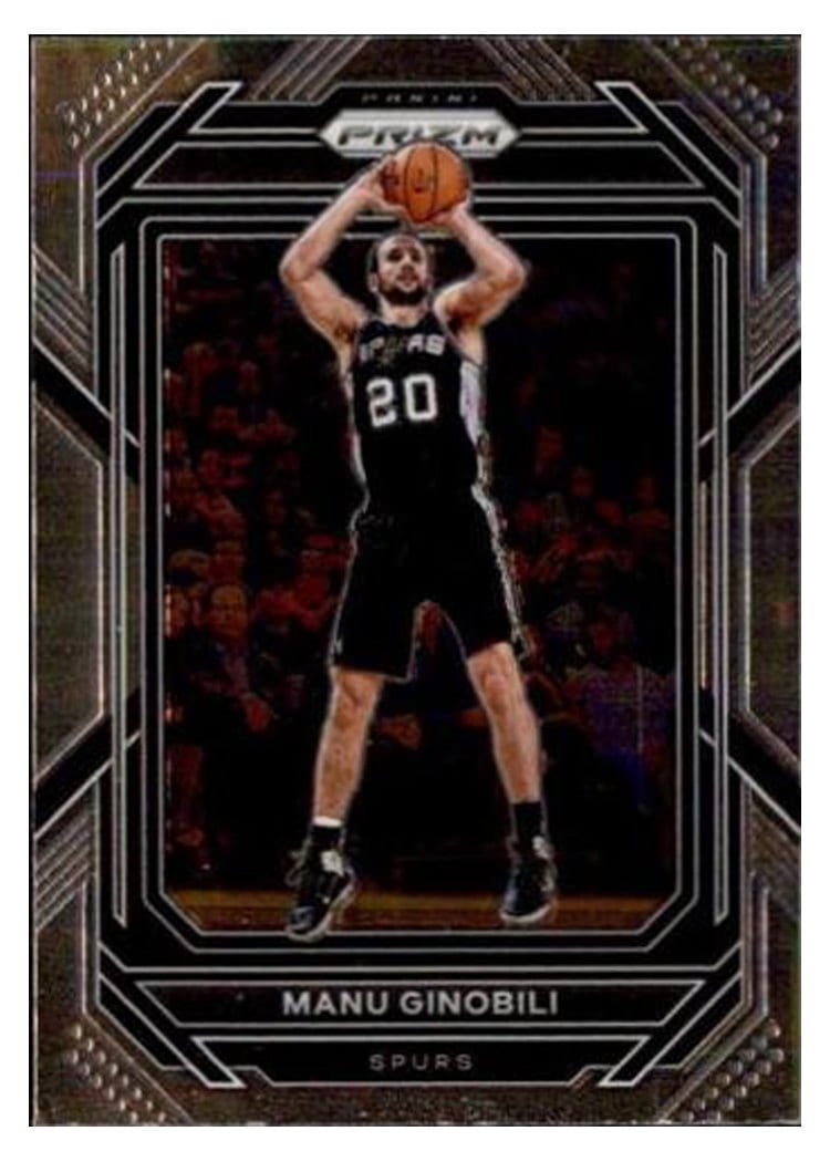 2022-23 Panini Prizm Base Set Manu Ginobili #296 card