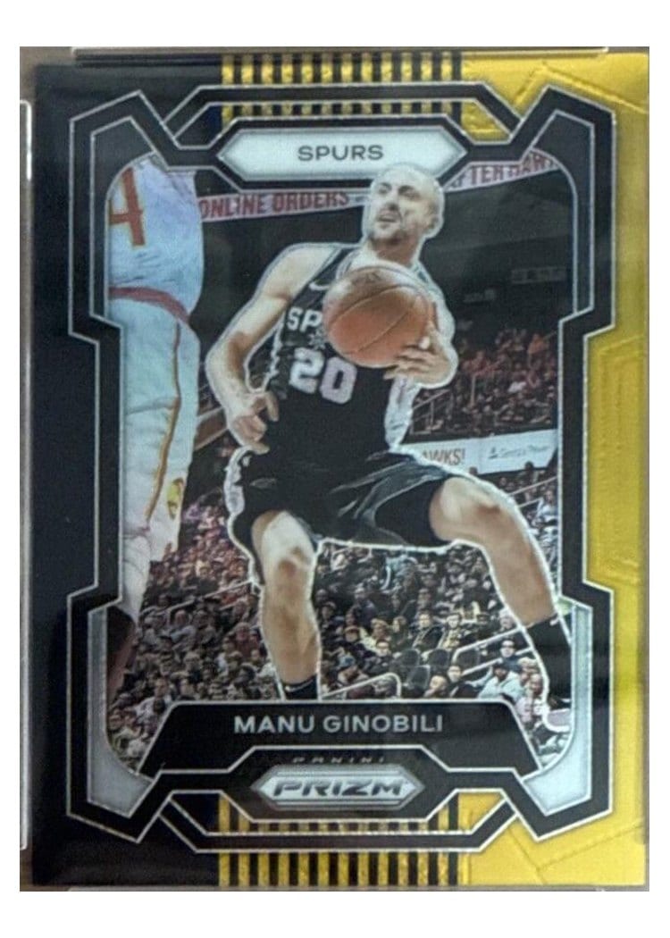 2023-24 Panini Prizm Base Set Manu Ginobili #190 card
