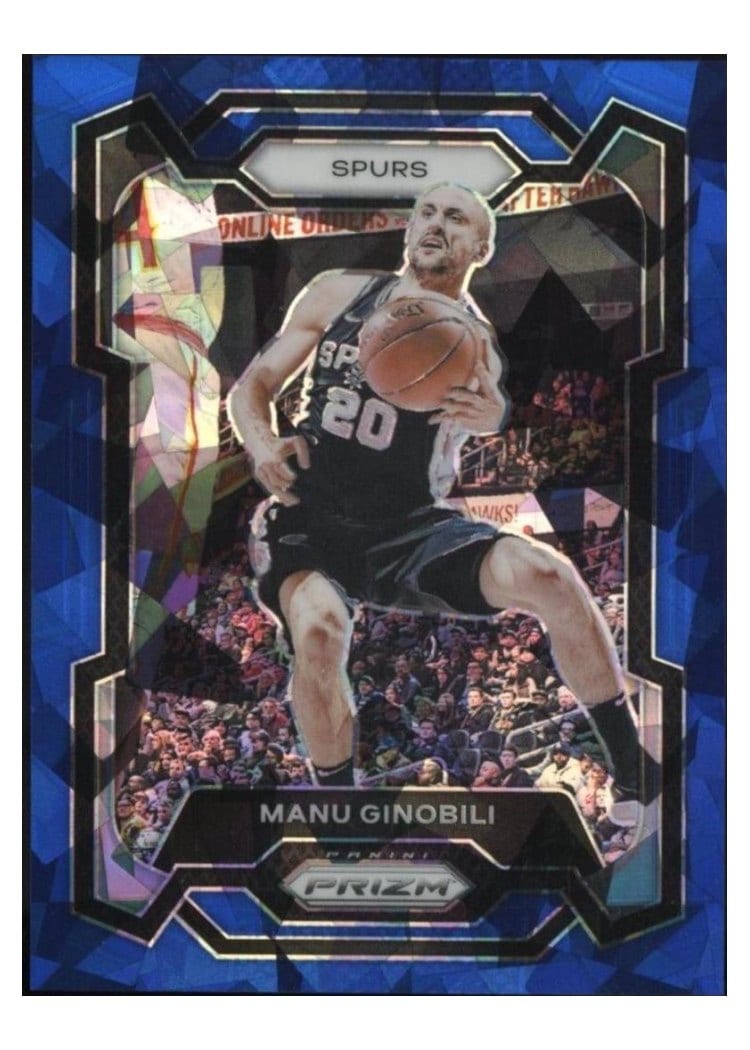 2023-24 Panini Prizm Base Set Manu Ginobili #190 card
