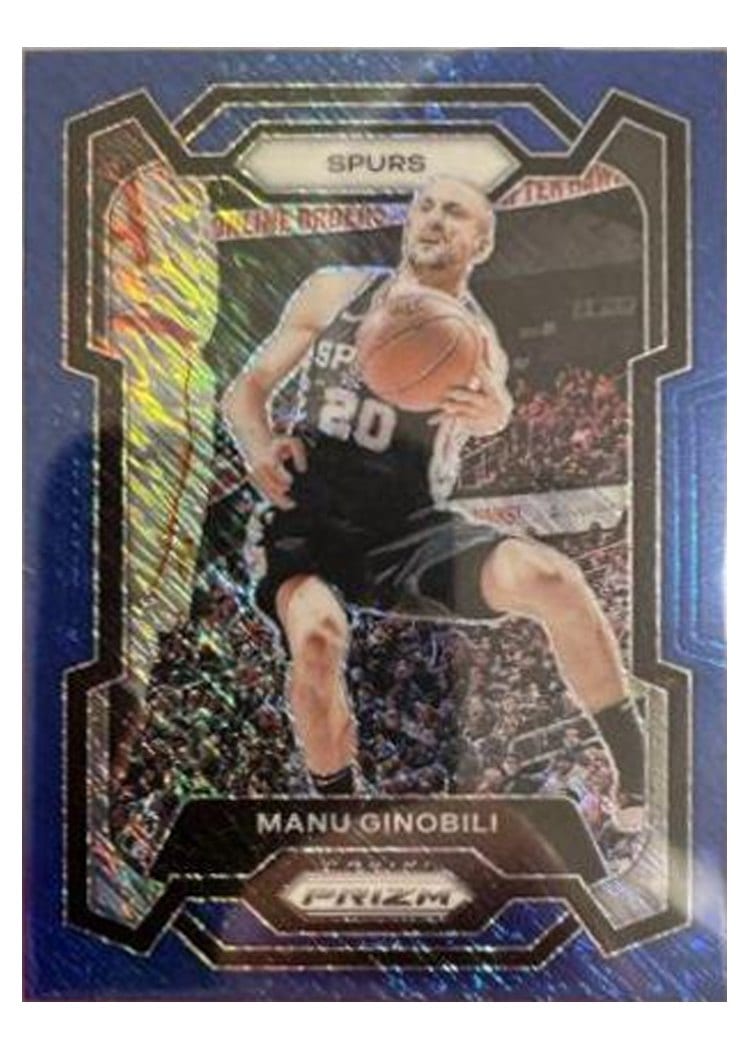 2023-24 Panini Prizm Base Set Manu Ginobili #190 card