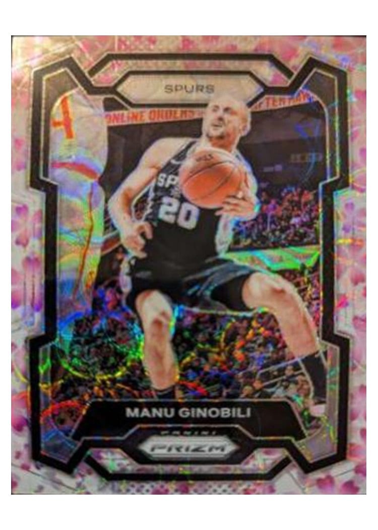 2023-24 Panini Prizm Base Set Manu Ginobili #190 card