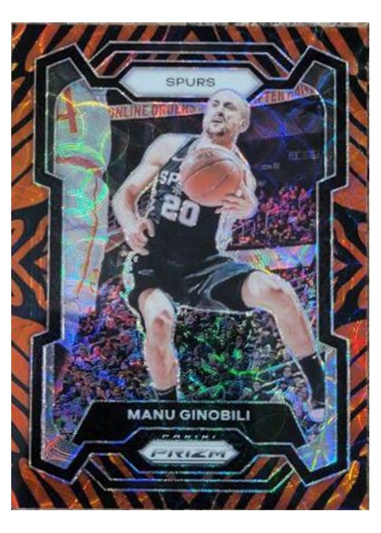 2023-24 Panini Prizm Base Set Manu Ginobili #190 card