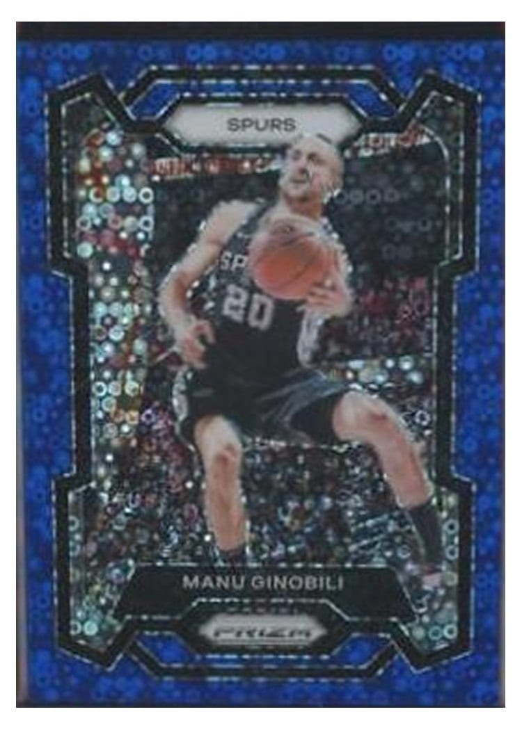 2023-24 Panini Prizm Base Set Manu Ginobili #190 card