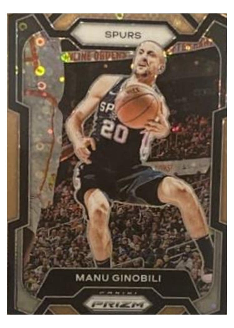 2023-24 Panini Prizm Base Set Manu Ginobili #190 card