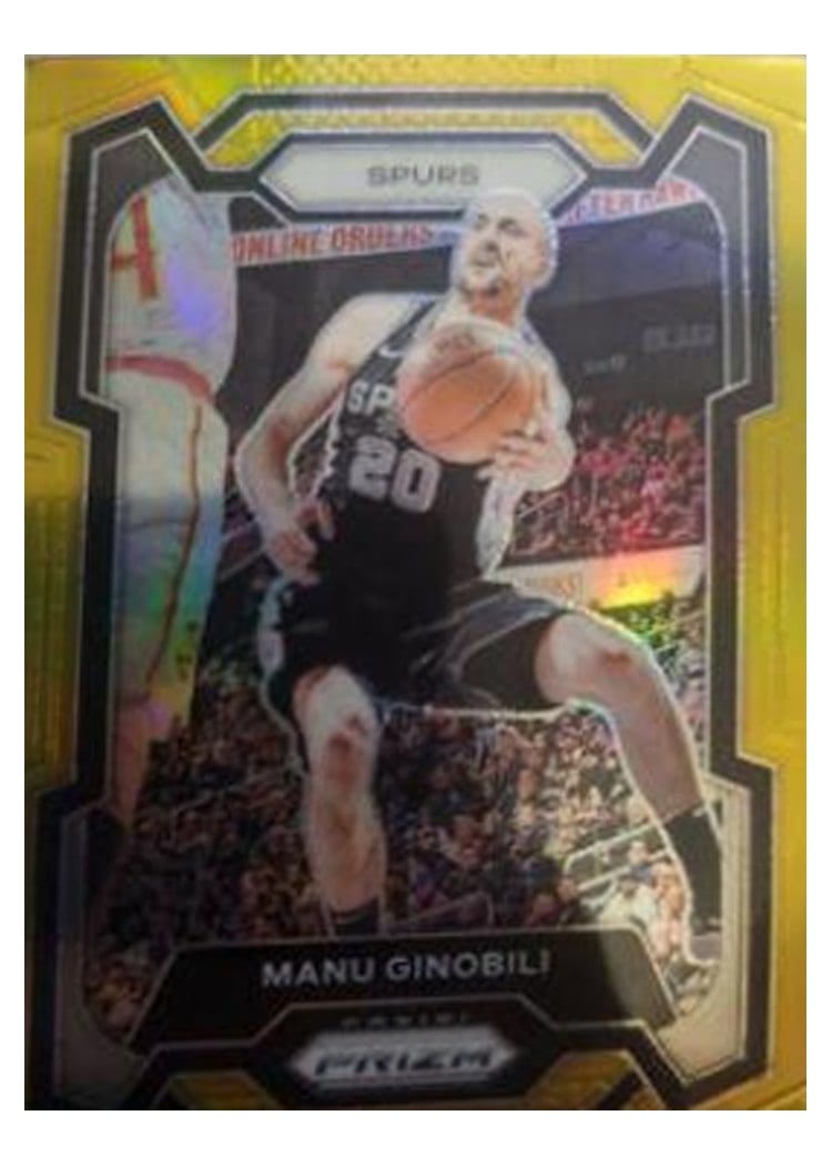 2023-24 Panini Prizm Base Set Manu Ginobili #190 card
