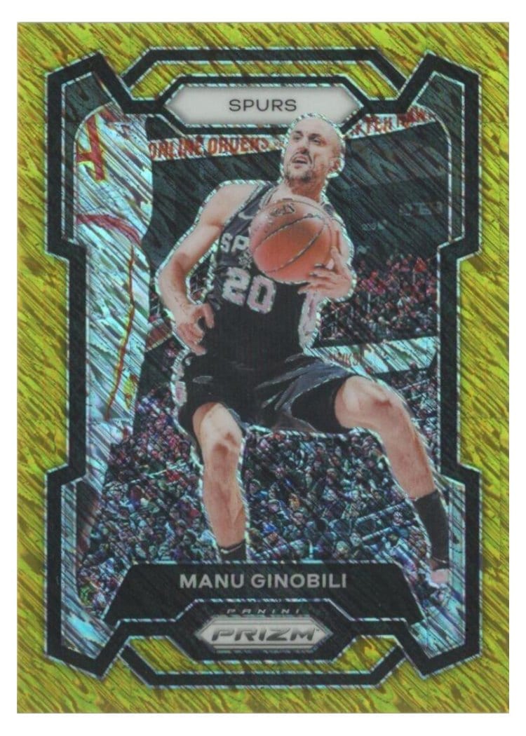 2023-24 Panini Prizm Base Set Manu Ginobili #190 card