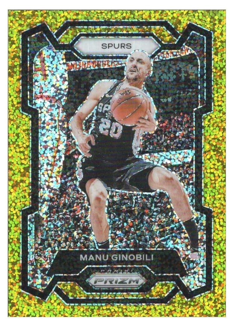 2023-24 Panini Prizm Base Set Manu Ginobili #190 card