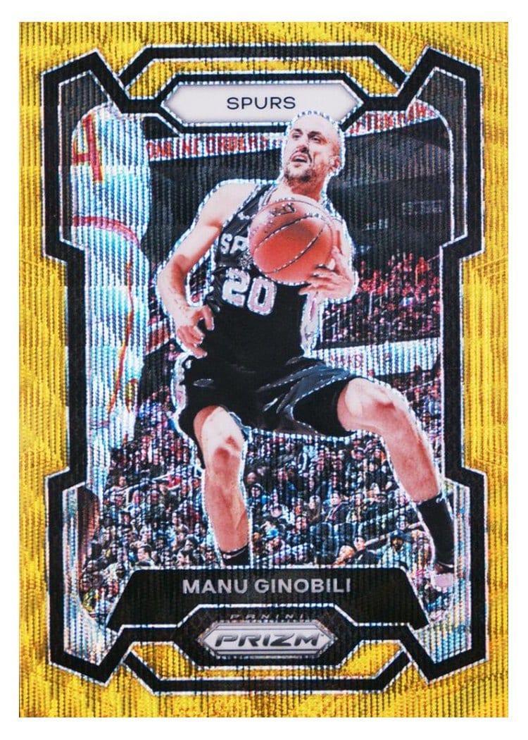 2023-24 Panini Prizm Base Set Manu Ginobili #190 card