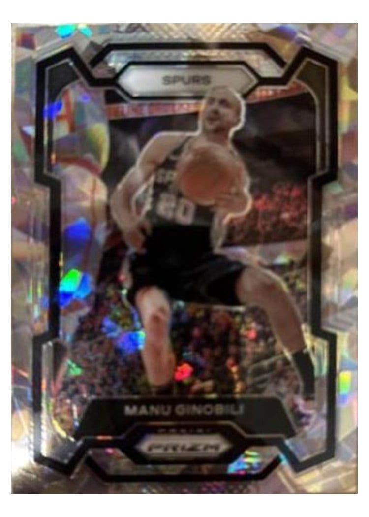 2023-24 Panini Prizm Base Set Manu Ginobili #190 card