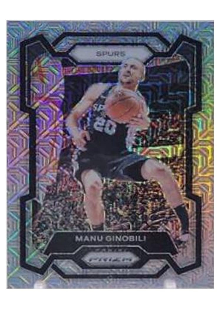 2023-24 Panini Prizm Base Set Manu Ginobili #190 card