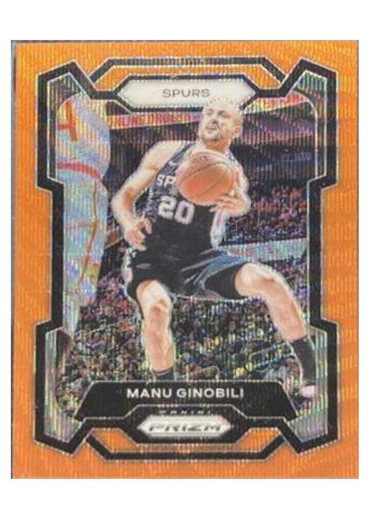 2023-24 Panini Prizm Base Set Manu Ginobili #190 card