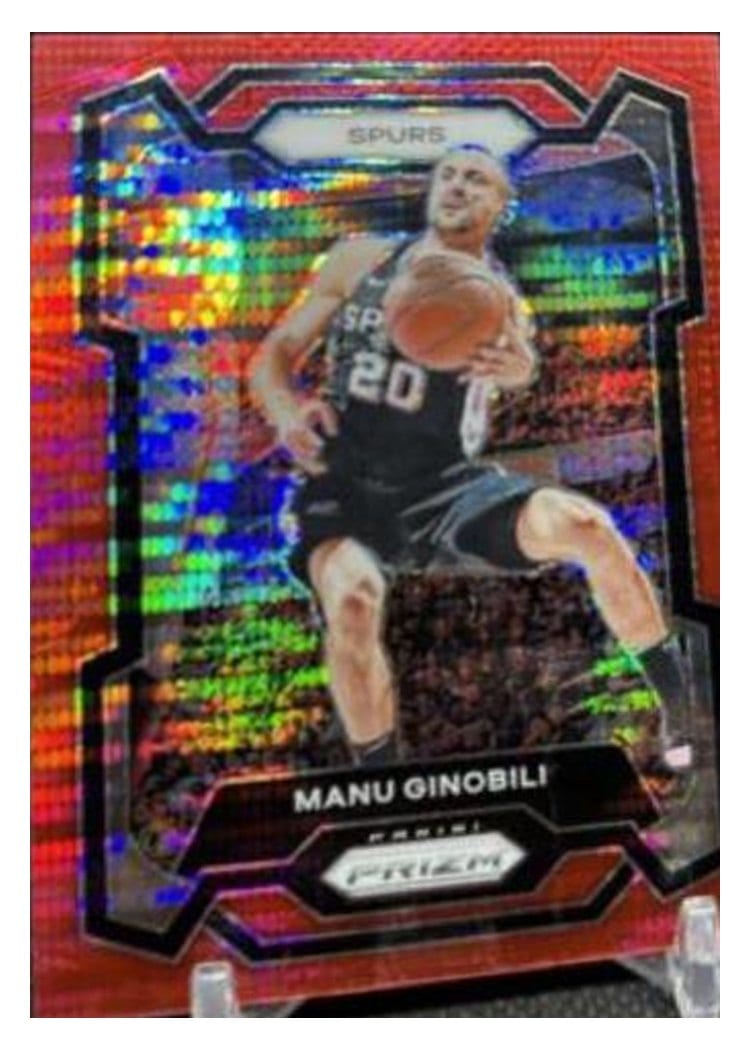 2023-24 Panini Prizm Base Set Manu Ginobili #190 card
