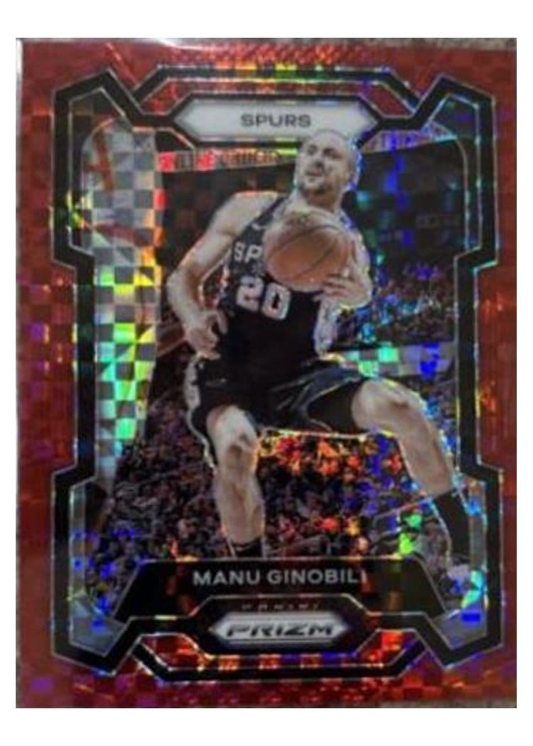 2023-24 Panini Prizm Base Set Manu Ginobili #190 card