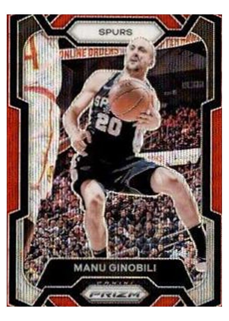 2023-24 Panini Prizm Base Set Manu Ginobili #190 card