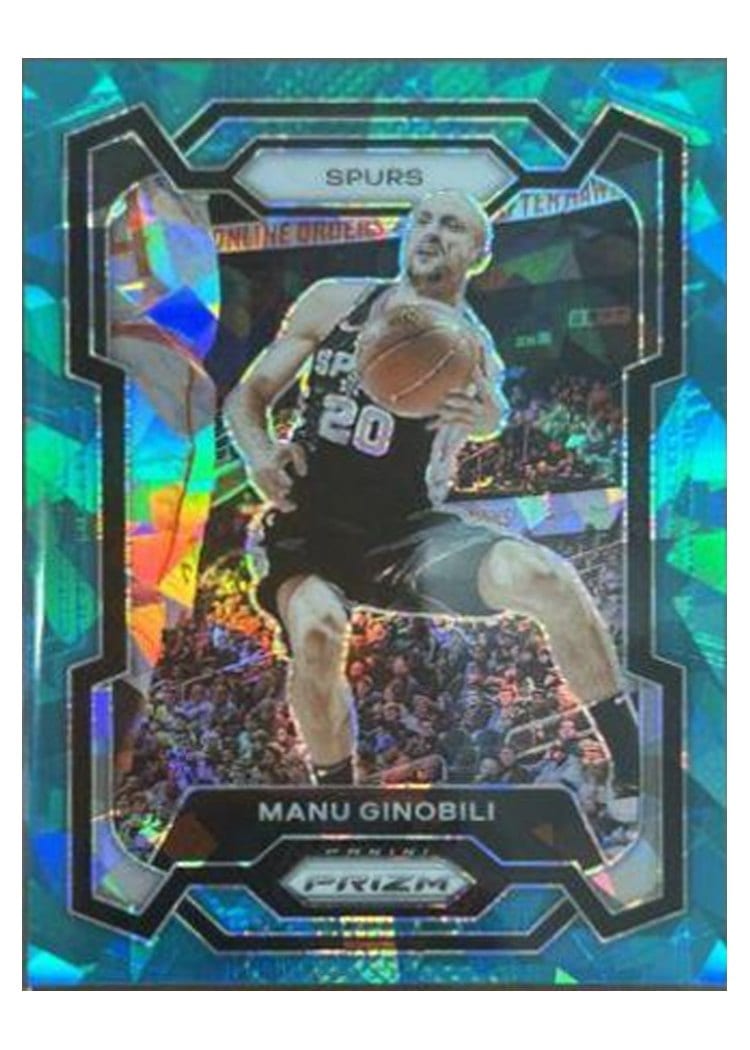 2023-24 Panini Prizm Base Set Manu Ginobili #190 card