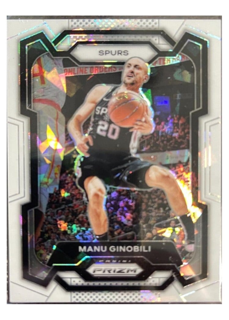 2023-24 Panini Prizm Base Set Manu Ginobili #190 card