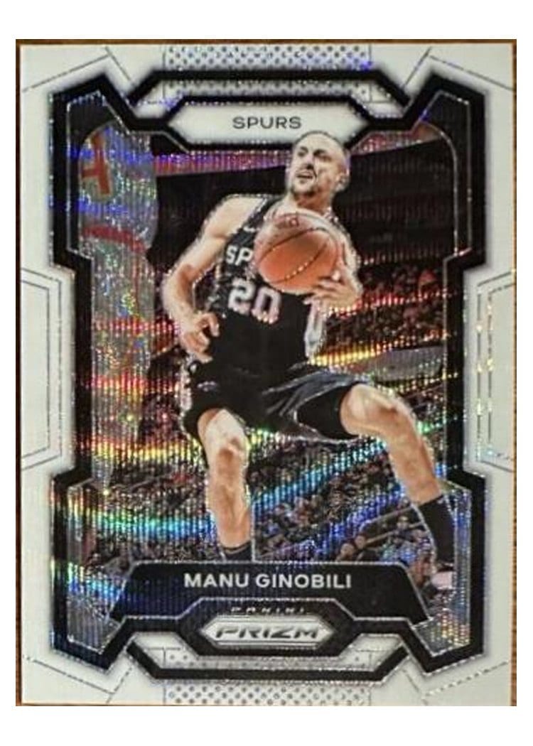 2023-24 Panini Prizm Base Set Manu Ginobili #190 card