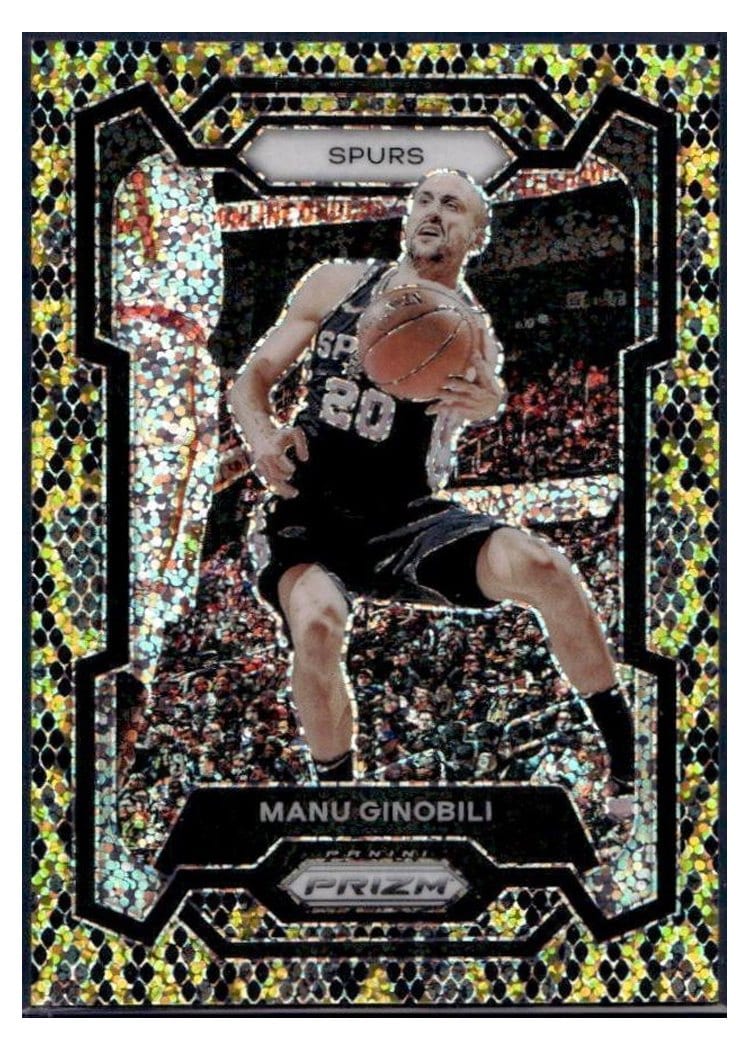 2023-24 Panini Prizm Base Set Manu Ginobili #190 card