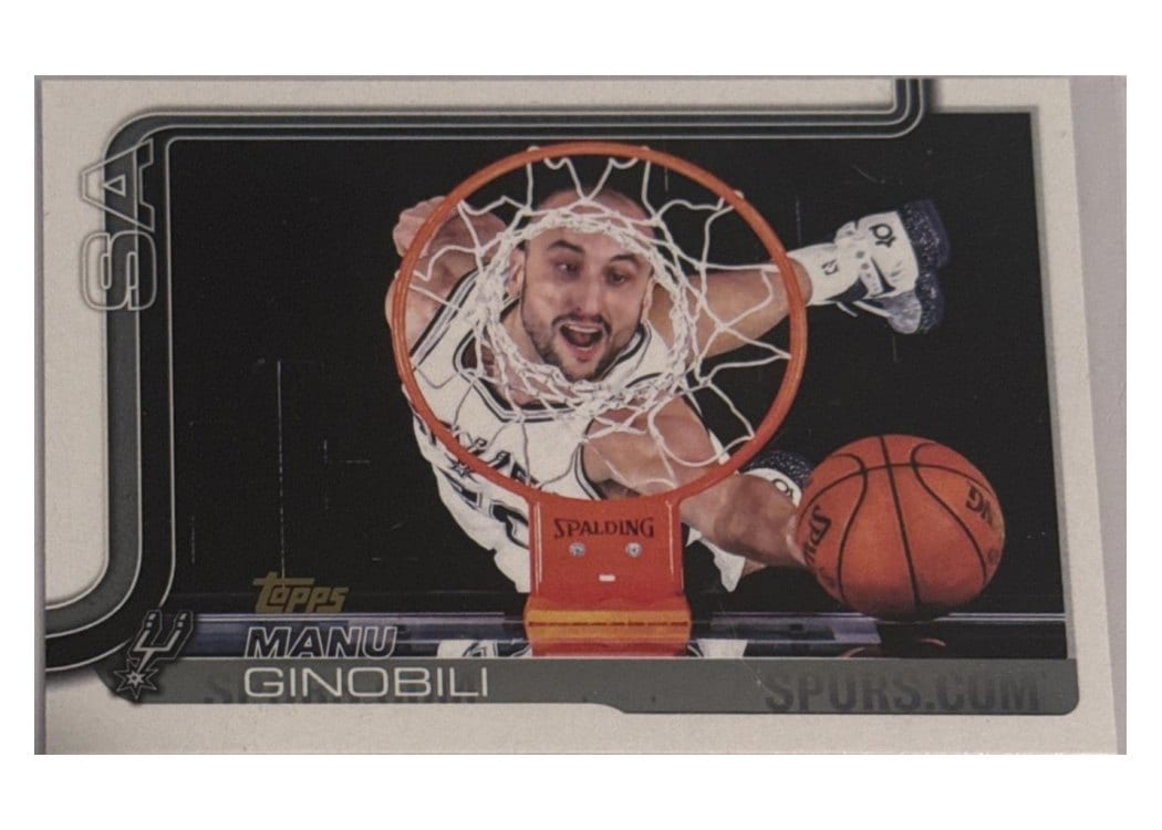 2025-26 Topps Base Set Manu Ginobili #262 card