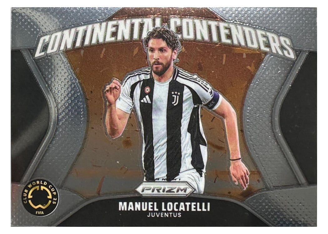 2025 Panini Prizm FIFA Club World Cup Continental Contenders Manuel Locatelli #18 card