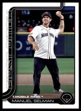 2025 Topps Update First Pitch Manuel Selman #FPU-2 card