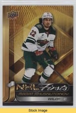 2024-25 Upper Deck NHL Firsts Marat Khusnutdinov #NF-16 card