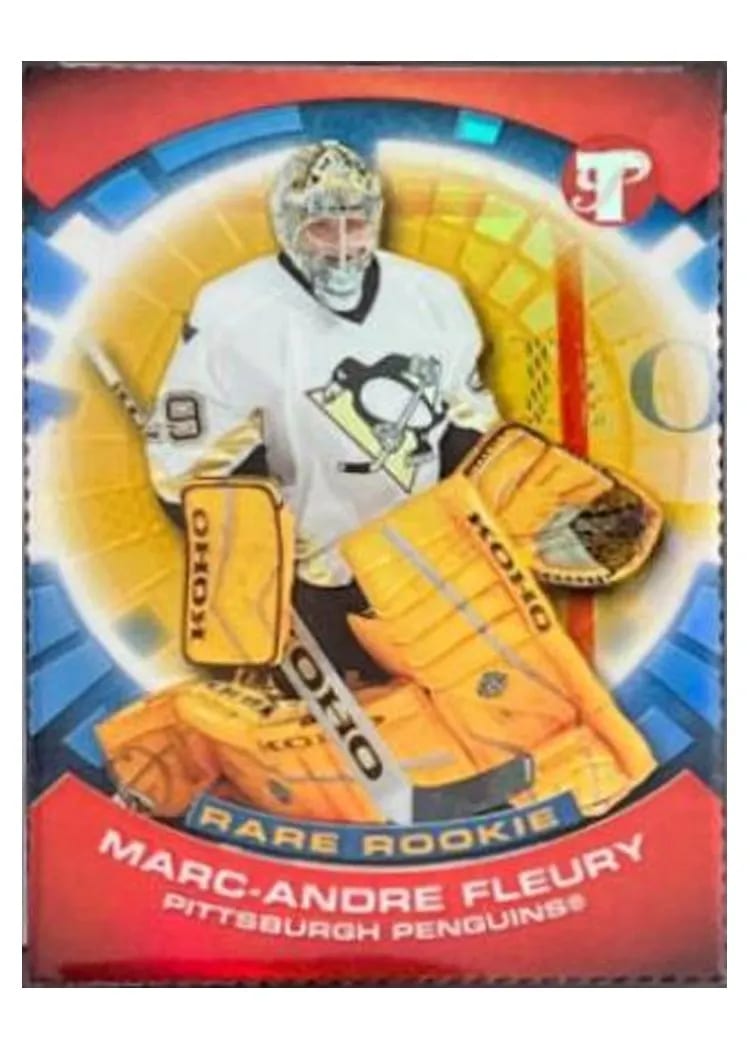 2003 Topps Pristine Marc Andre Fleury #106 card